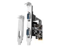 Axagon Kontroler PCIe 2x port szeregowy RS232 250 Kbps - 1212017 - zdjęcie 1